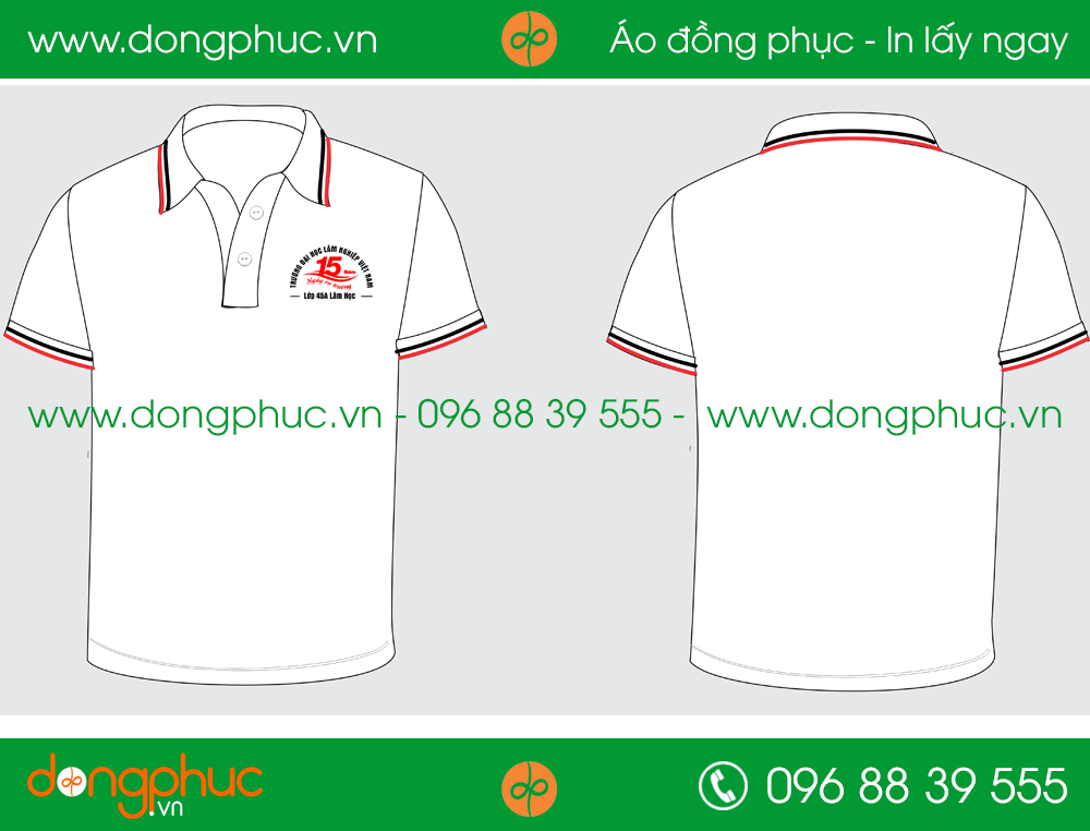 Áo phông đồng phục Lớp 45A